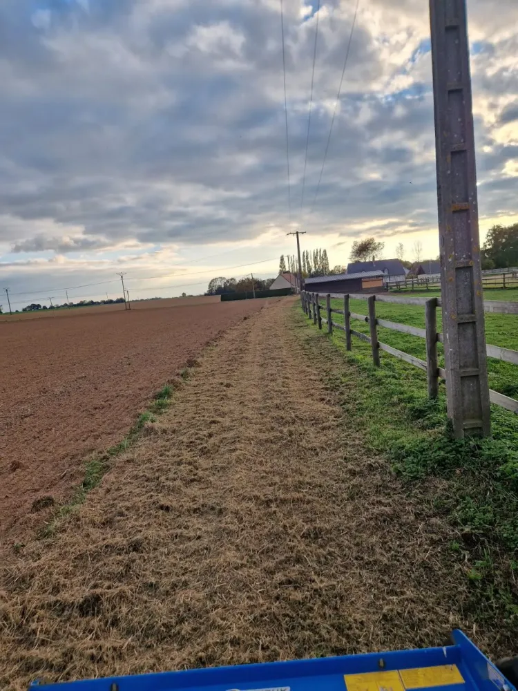 Entretien d'espaces vert près de Saint Benois des Ondes
